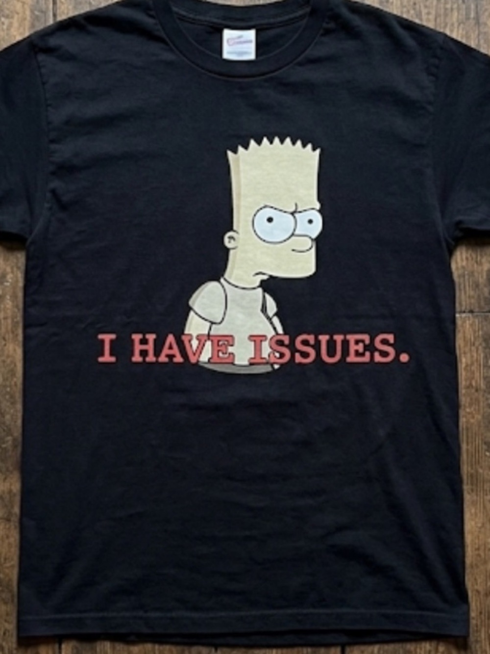 Bart Simpson Y2K shirt men’s size 2XL Black